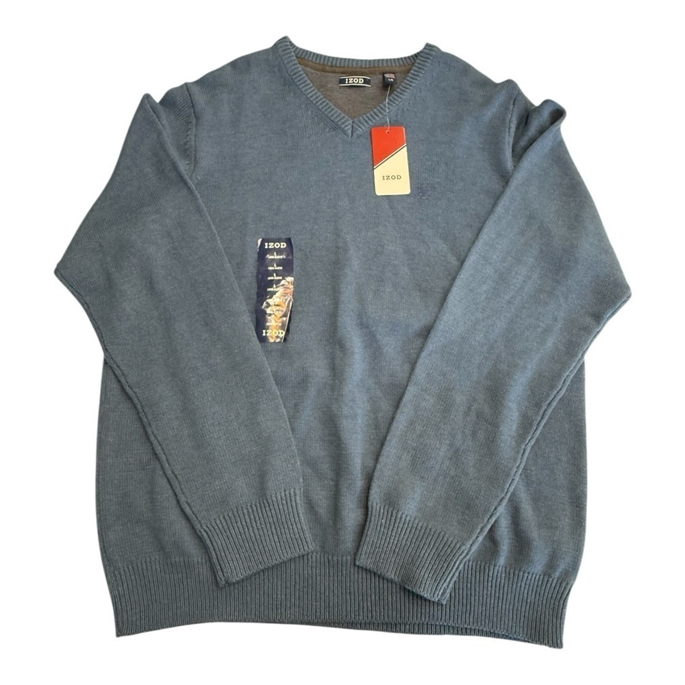 NWT Izod V-Neck Sweater Size L